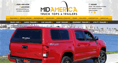 Desktop Screenshot of midamericatrucktops.com